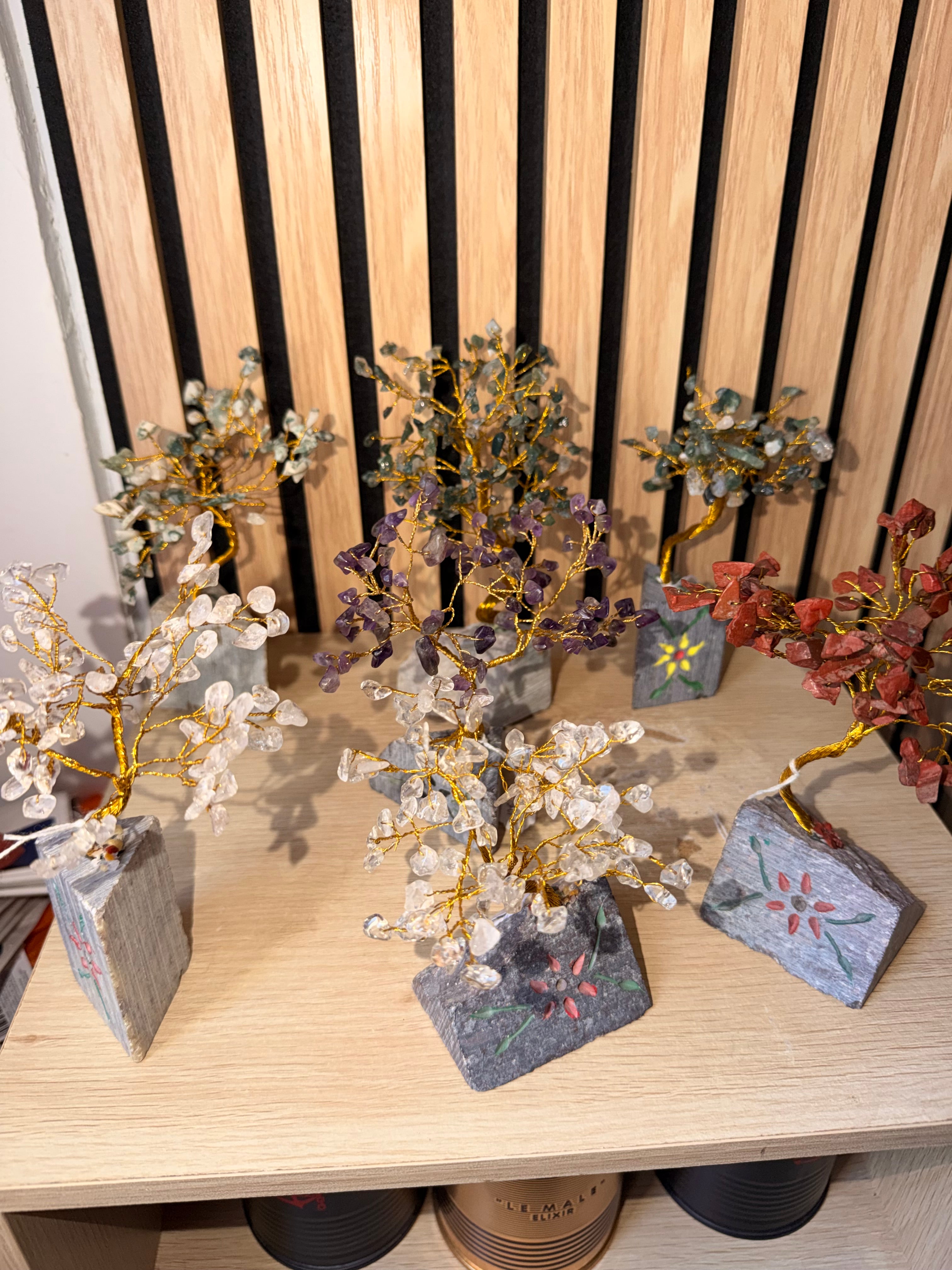 Lot de 7 arbre de vie véritables pierres ou 15€pièces