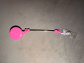 Porte badge à personnaliser rose