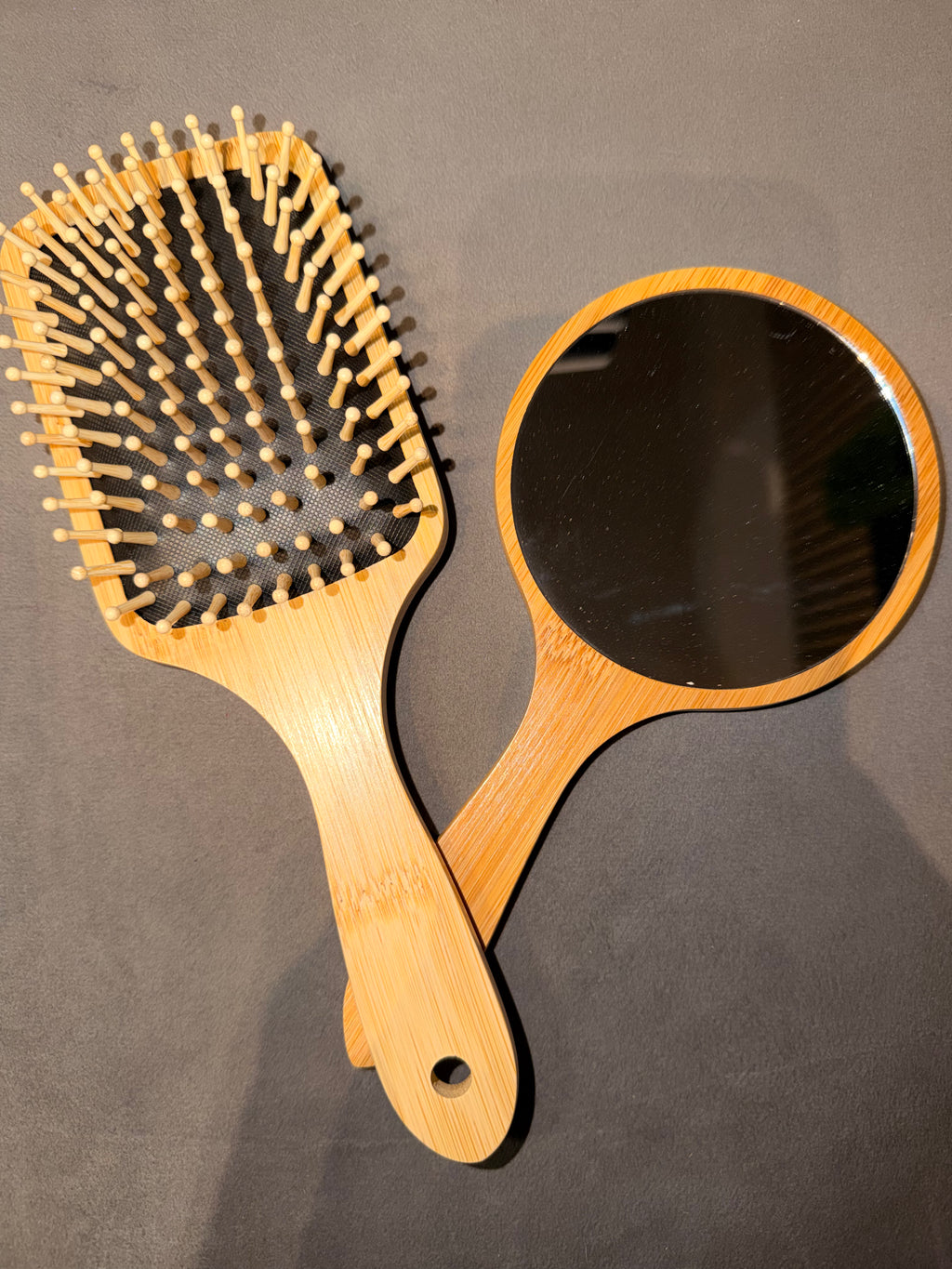 Kit brosse et miroir