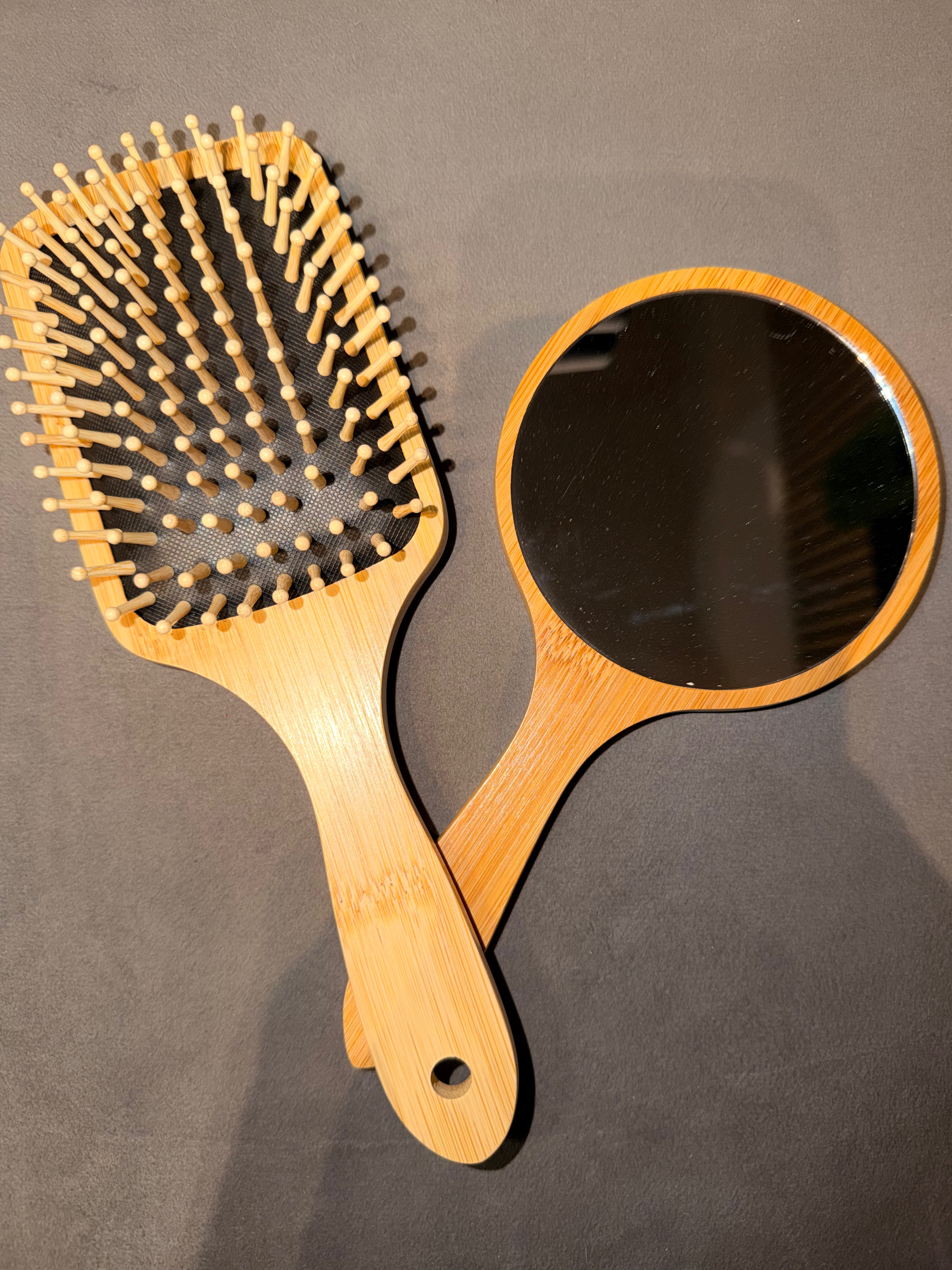 Kit brosse et miroir