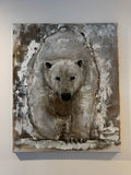 Tableau ours blanc